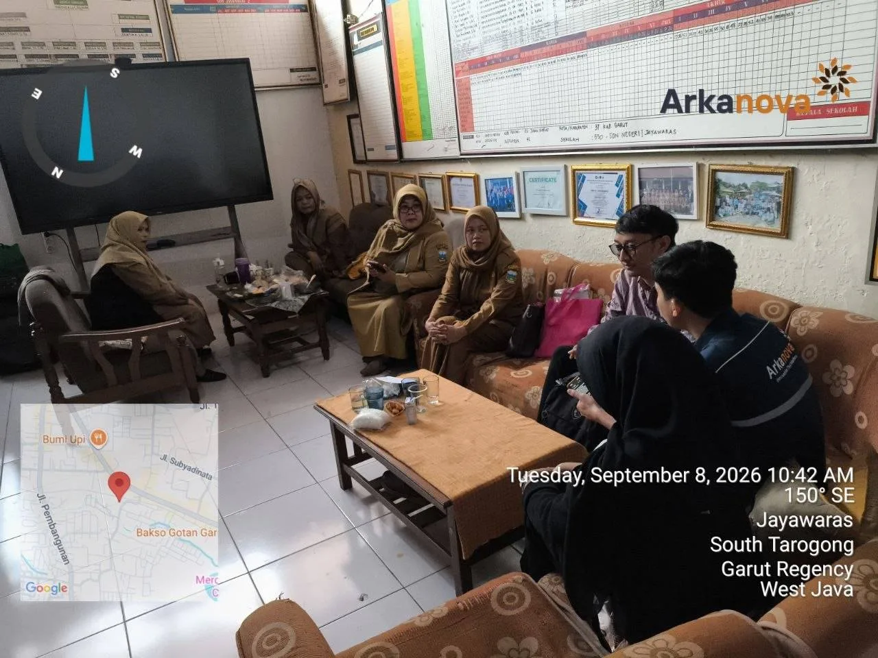 Kunjungan tim marketing dan direksi ke sekolah - foto 7